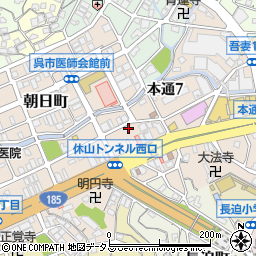 笠岡商店周辺の地図