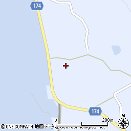 愛媛県越智郡上島町岩城3129周辺の地図