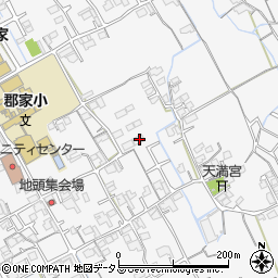 香川県丸亀市郡家町1181周辺の地図