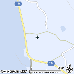 愛媛県越智郡上島町岩城3128周辺の地図