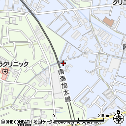 和歌山県和歌山市粟153周辺の地図