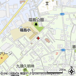 和歌山県和歌山市福島139周辺の地図