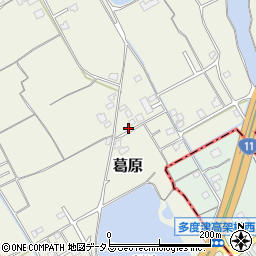 香川県仲多度郡多度津町葛原256-5周辺の地図