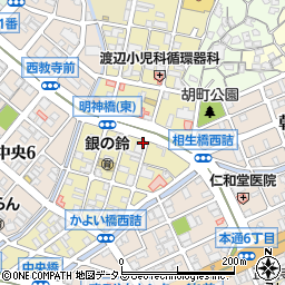 内本紀久男行政書士事務所周辺の地図