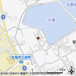 香川県丸亀市郡家町2293周辺の地図