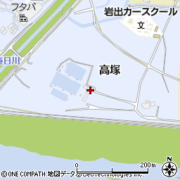 和歌山県岩出市高塚565周辺の地図