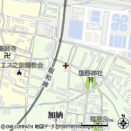 和歌山県和歌山市加納22周辺の地図