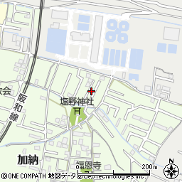 和歌山県和歌山市加納14周辺の地図