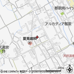 香川県丸亀市郡家町1469-1周辺の地図