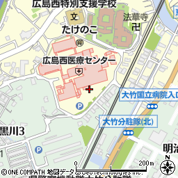 広島銀行広島西医療センター ＡＴＭ周辺の地図