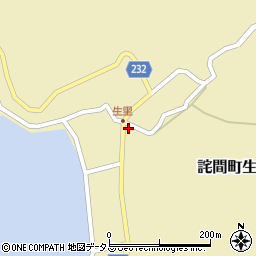 香川県三豊市詫間町生里476周辺の地図