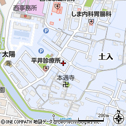 和歌山県和歌山市土入220-24周辺の地図