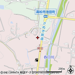 香川県高松市西植田町1012周辺の地図