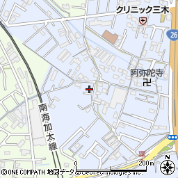 和歌山県和歌山市粟123周辺の地図
