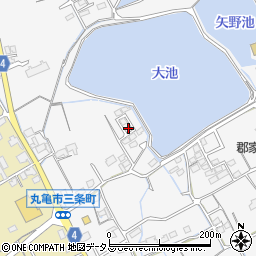 香川県丸亀市郡家町2293-4周辺の地図