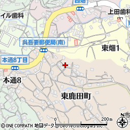 広島県呉市東鹿田町18周辺の地図