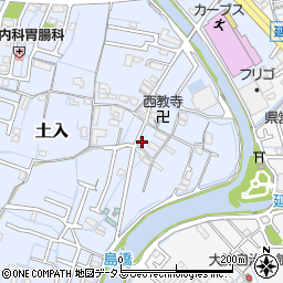 和歌山県和歌山市土入139-2周辺の地図