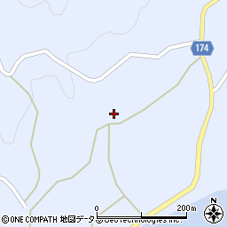愛媛県越智郡上島町岩城387周辺の地図