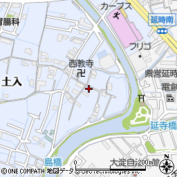 和歌山県和歌山市土入104-1周辺の地図