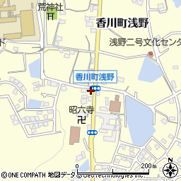 香川県高松市香川町浅野1253周辺の地図