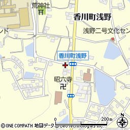 香川県高松市香川町浅野1247周辺の地図