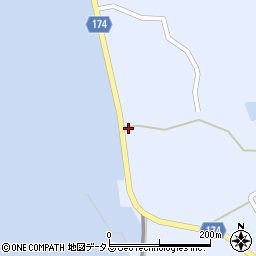 愛媛県越智郡上島町岩城3133周辺の地図