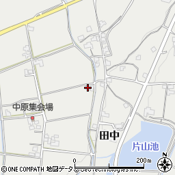 香川県木田郡三木町田中3586-2周辺の地図