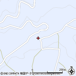 愛媛県越智郡上島町岩城周辺の地図