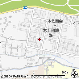 和歌山木工センター　協同組合周辺の地図