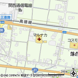 香川銀行マルナカ大内店 ＡＴＭ周辺の地図