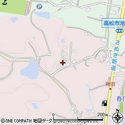 香川県高松市西植田町941周辺の地図