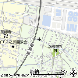 和歌山県和歌山市加納7周辺の地図