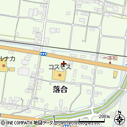 香川県東かがわ市落合周辺の地図