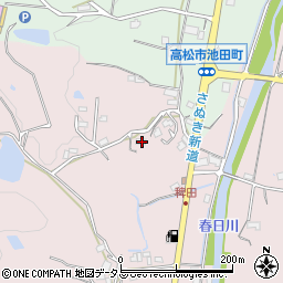 香川県高松市西植田町973周辺の地図