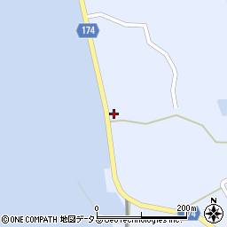 愛媛県越智郡上島町岩城3135周辺の地図