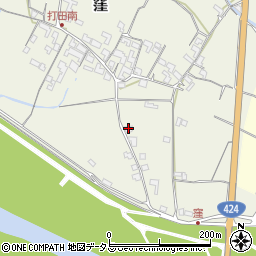 和歌山県紀の川市窪254周辺の地図