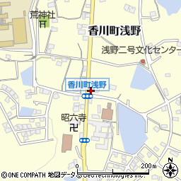 香川県高松市香川町浅野1106周辺の地図