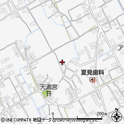 香川県丸亀市郡家町1266周辺の地図