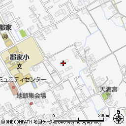 香川県丸亀市郡家町1183周辺の地図