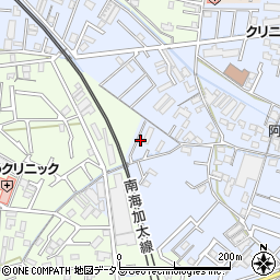 和歌山県和歌山市粟155周辺の地図