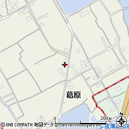 香川県仲多度郡多度津町葛原233周辺の地図