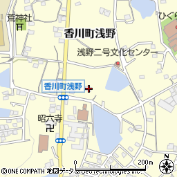 香川県高松市香川町浅野1103周辺の地図