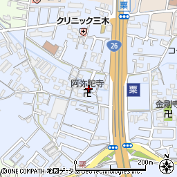 和歌山県和歌山市粟324周辺の地図