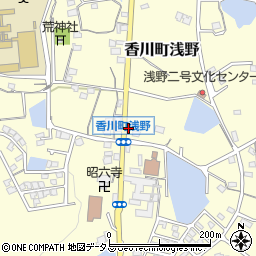 香川県高松市香川町浅野1105周辺の地図