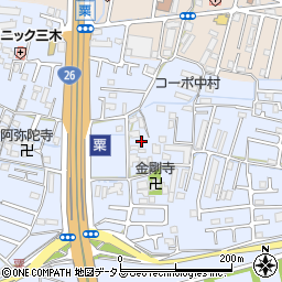 和歌山県和歌山市粟342周辺の地図