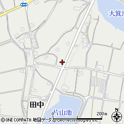 香川県木田郡三木町田中2941周辺の地図
