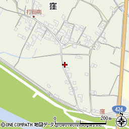 和歌山県紀の川市窪256周辺の地図