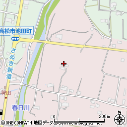 香川県高松市西植田町1081周辺の地図