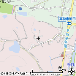 香川県高松市西植田町952周辺の地図