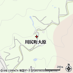 広島県呉市川尻町大原周辺の地図